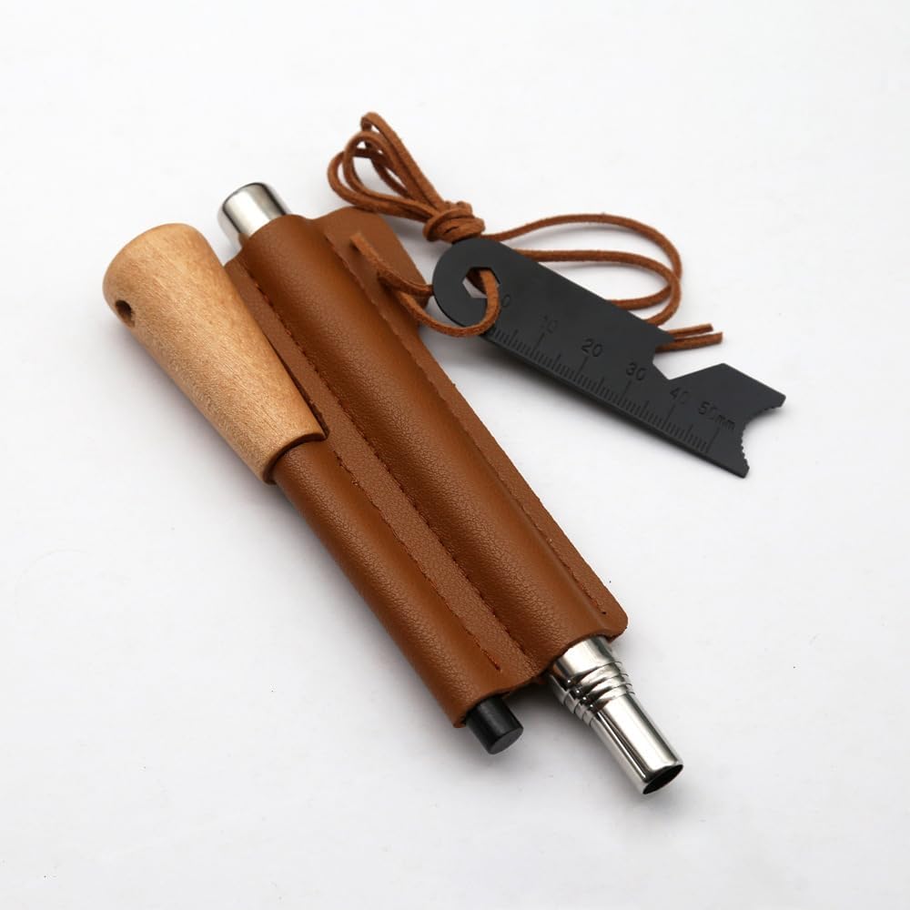 Fire Stick Survival Tool Fire Starting Kit,Outdoor Survival Kit, Flint Perfect for Camping, Hiking