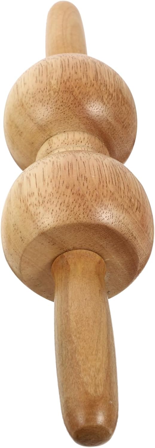 OATIPHO 1 Pezzo Massaggiatore per spalle e collo muscolo Indietro massaggio corpo punto di innesco massaggiatore a con funzionamento manuale strumento massaggiatore di legno