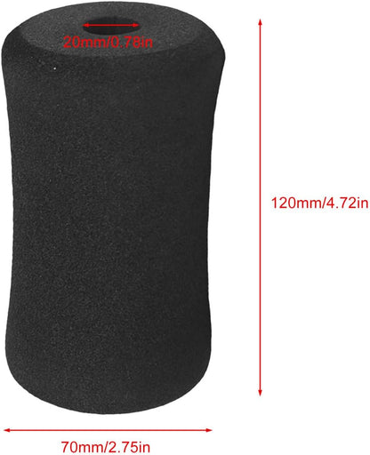 Rulli in schiuma per muscoli – Rullo massaggiante per gambe – Rullo in schiuma per massaggi muscolari profondi – Accessori per la palestra domestica, attrezzi da fitness, accessori per esercizi per