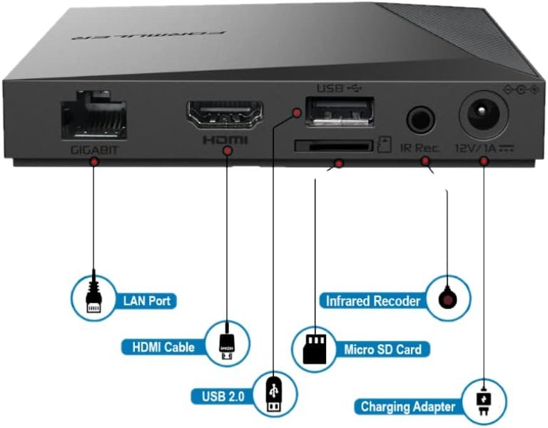 Pack of 2 Formuler Z11 Pro 4K Android 11 2GB Ram 16GB Storage with Premium IR1 Remote | Bonus Monster HDMI Cable| Bonus Formuler Luminous Remote| Bonus Silicone Remote Case| Bonus Phone Stand