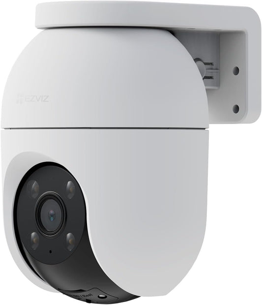 EZVIZ 3K Outdoor Security Camera, 360Â° PTZ WiFi Camera, AI-Human/Vehicle Detection, 2-Way Talk, Color Night Vision, Waterproof, One Click Return for Home Security Camera (C8c 5MP)
