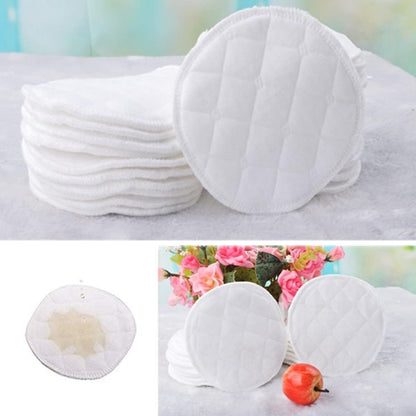LapangZi Reusable Breast Pads for Breastfeeding 12 Pack Organic Washable Nipple Pads Nursing Pads Cotton Highly Absorbent Postpartum Essentialsï¼ˆ 3.74 * 3.74inch/9.5 * 9.5cmï¼‰
