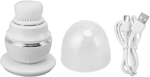 XIASABA Facial Cleanser Brush 3 Speed 180mAH Suitable For All Skin Type Electric Face Scrubber For Exfoliating Deep Cleansing Massaging