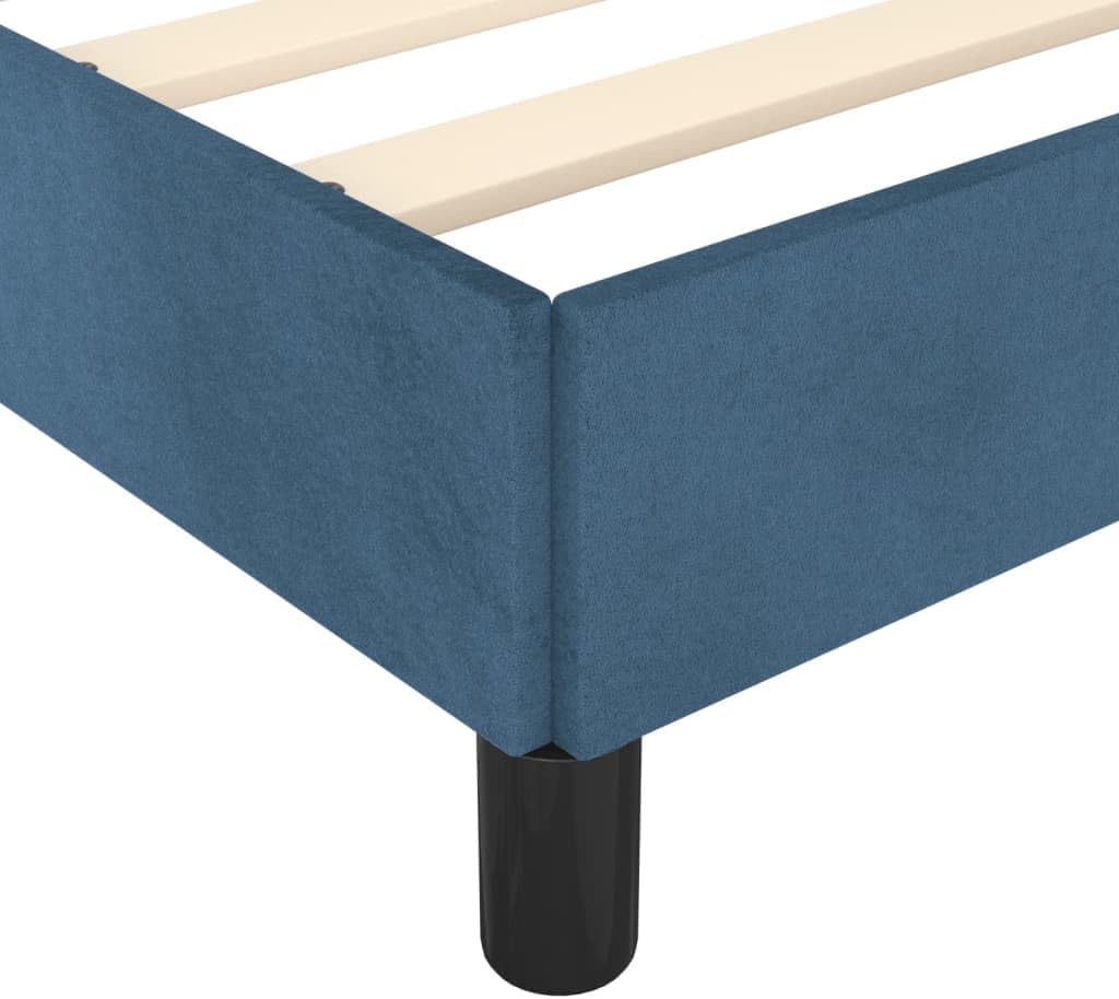 JUNZAI Giroletto Blu Scuro 90x200 cm in Velluto,Mobili,Letti e Accessori,Letti e telai per Letti