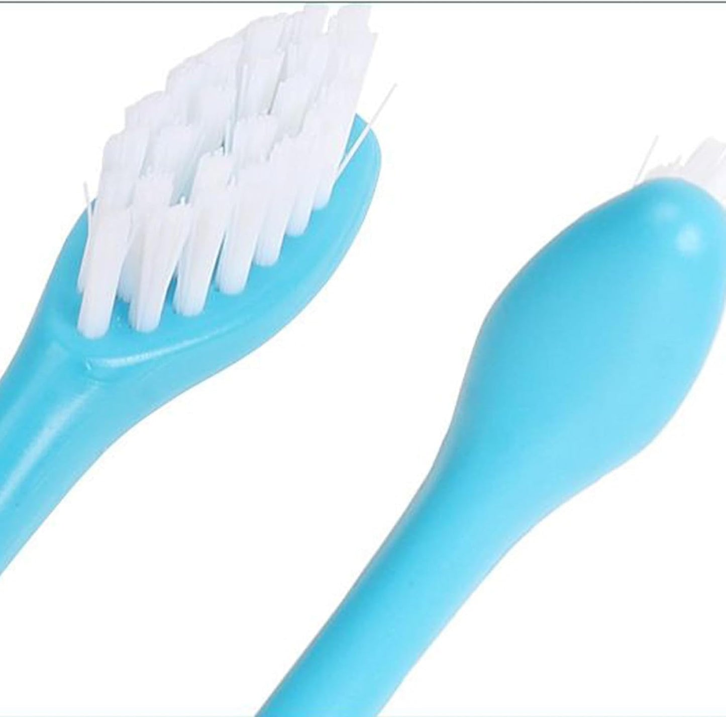Dog Toothbrushes, Double-Headed Puppy Tooth Brush, Multi-Pet Care Supply, Compact 0.87x8.15 inches, Ideal for Home, Travel, Outdoor Grooming, Bathing, and Apartment Use