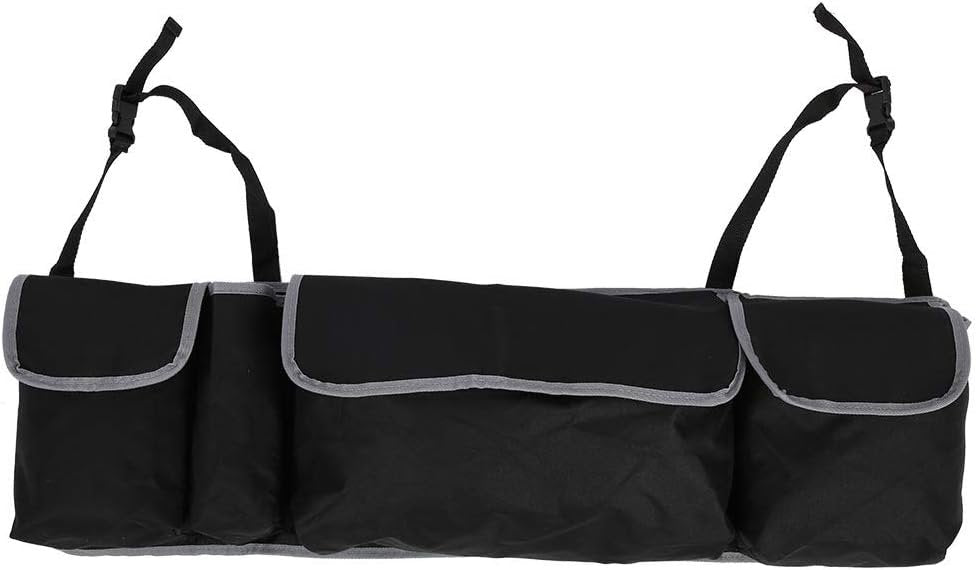 Car Trunk Organizer, Auto Hanging Back Seat Storage Backseat Hanging Organizer Foldable with Multiple Storage Bags for SUV,Truck,Van- Your Trunk Space