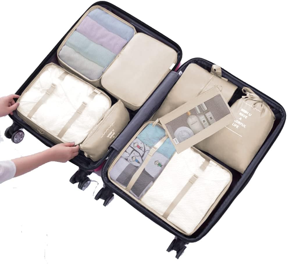 8-piece Kleidersack, 3beige
