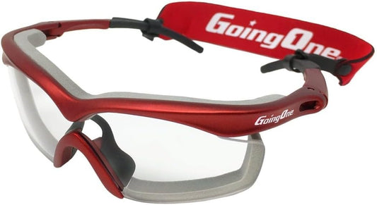 Going One Sports Safety Glasses - Protective Eyewear, Eye Protection Goggles for Pickleball; Padded Eye Rims, Men and Women