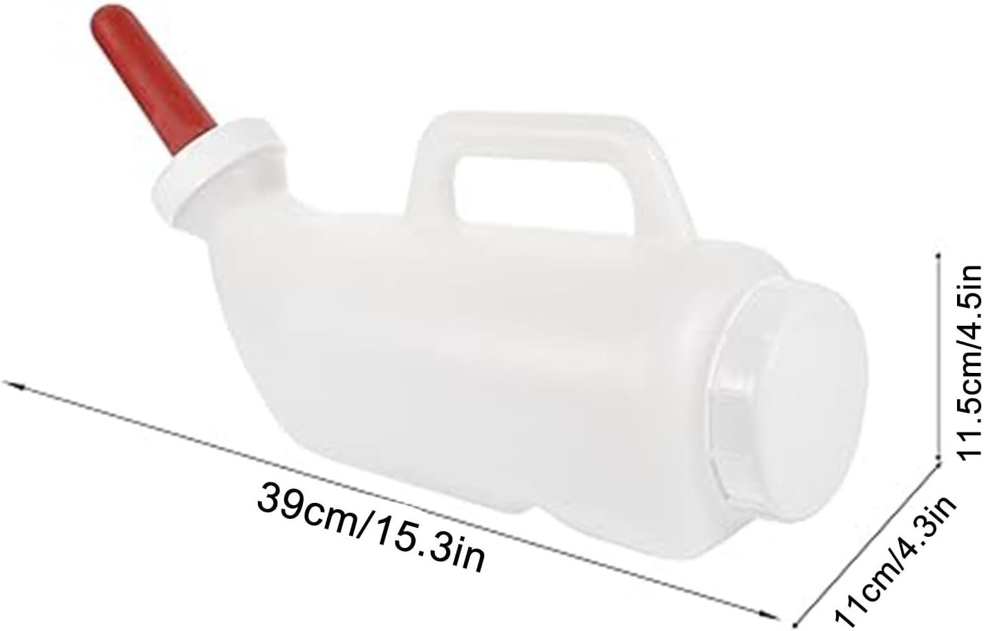 Calf Milk Bottle,Reusable Cow Baby Bottle Goat Milk Bottle - Ergonomic Sheep Nursing Bottle Lamb Milk Drinking Feeders for Livestock Calves Lambs