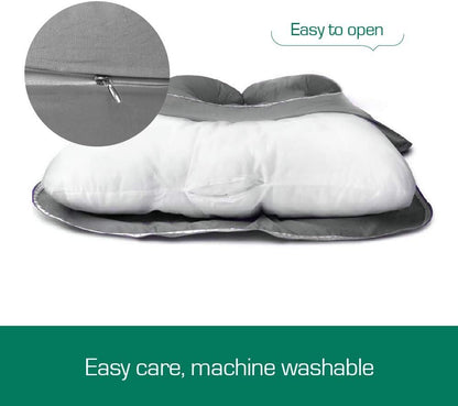 Australian Made Pregnancy/Maternity/Nursing Pillow Body Feeding Support Pillowcase (White Pillowcase ONLY)