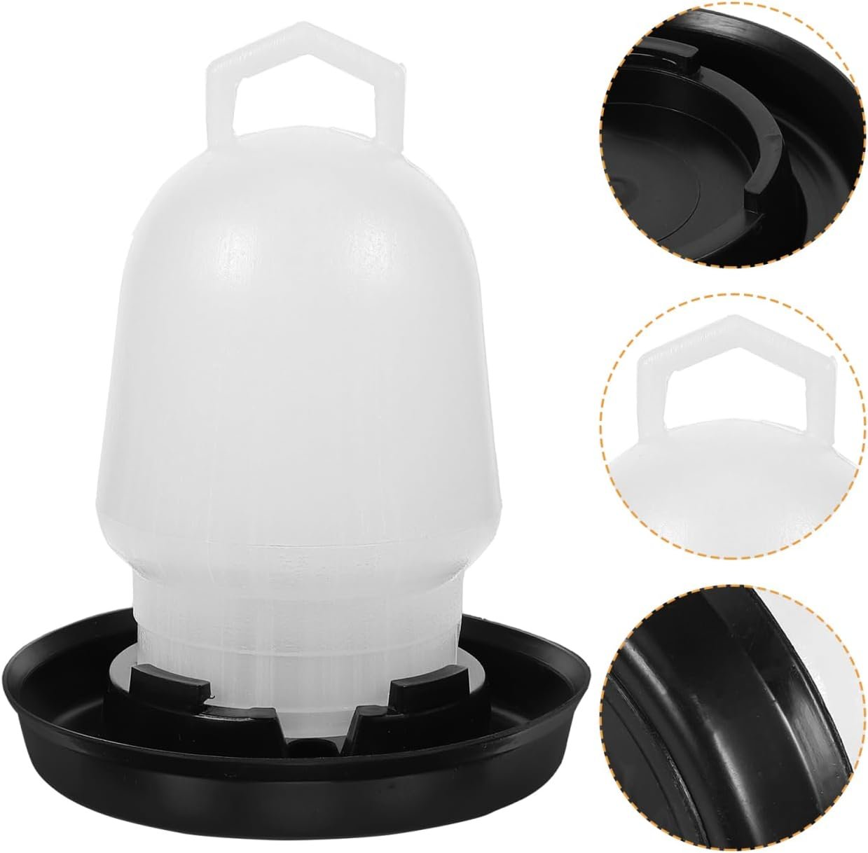 BUTIFULSIC Chicken Feeder Automatic Chicken Waterer Water Glasses Chicken Coop Feeder Pigeon Water Feeding Cups Chicken Trough