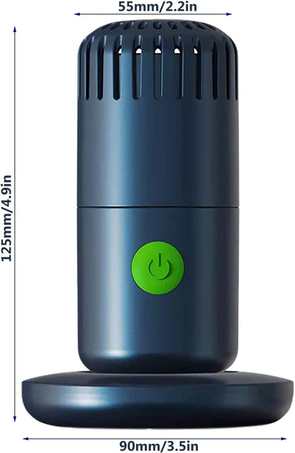 PW TOOLS Utensili per Lavaggio delle Verdure da Cucina | Gadget per la Pulizia della Lavatrice per purificatore Alimentare con Batteria da 4400 mAh,Strumento di Lavaggio del Gadget per la Pulizia