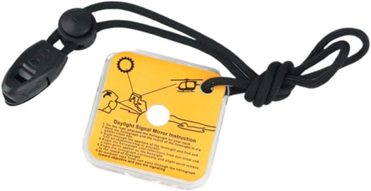 Generic Daylight Signal Mirror Outdoor Retroreflector for Emergency Survival Reflective Signal Mirror