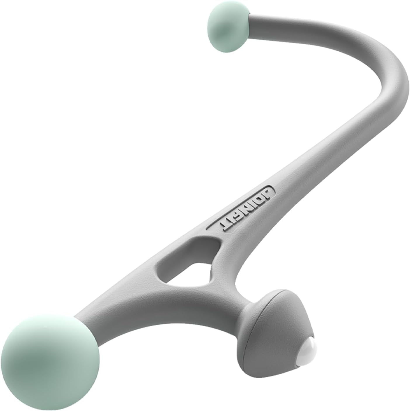 Massage Cane for Neck, Back & Shoulders – Handheld Deep Tissue Massager with Ergonomic Hook Design – Myofascial Release Tool for Trigger Points, Muscle Knots & Tension Relief – Portable Therapy Stick