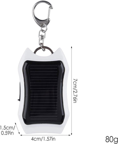 Compact Solar Bank, Waterproof Solar Charger Keychain, Solar Bank Charger, Waterproof Fast Solar Charger Keychain, Solar Battery Wireless Charging, Solar Charger Keychain, Compact Solar Bank Keychain