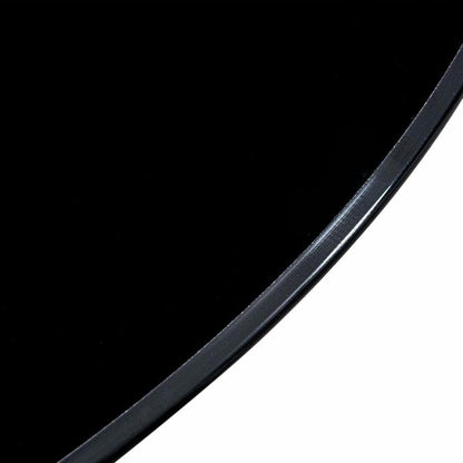 BTOIASYHF Black Dining Table Turntable Tempered Glass 10 mm Thickened Round Glass Turntable for Home Round Table Top 80~100 cm