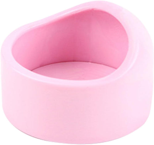 nuanzhiyuan 5PCS Piccoli Animali Ciotola di Cibo ABS Piccolo Pet Food Bowl Maiali Irrigazione Ciotola Mangiare NonSpill Stoviglie
