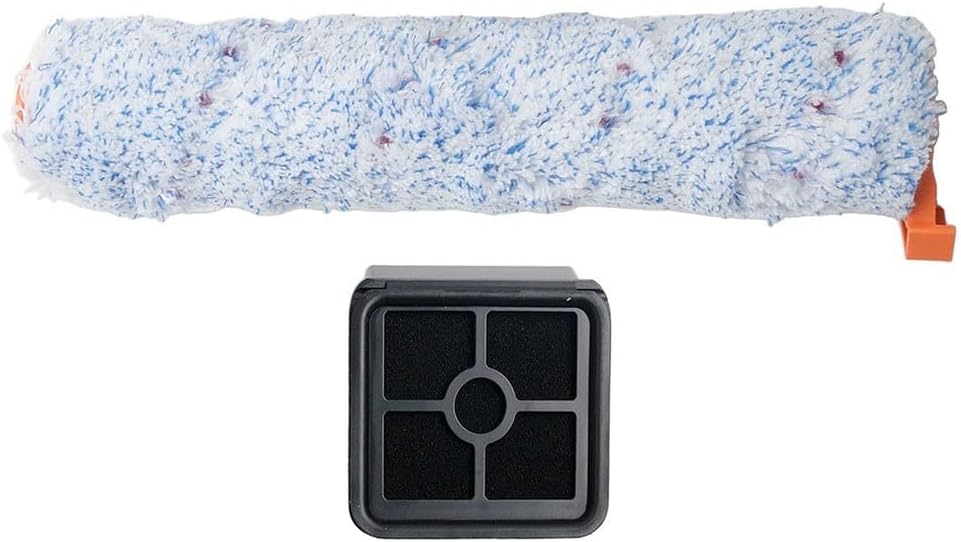 Mop Cleaning Essentials Kit filtro ad alte prestazioni con raschietti in gomma compatibile con ILIFE per W90