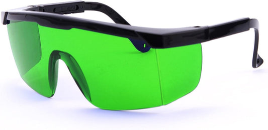 Safety Glasses for Lasers, 190nm - 540nm OD 5+ Laser Engraver Protective Goggles Eye Protection Eyewear for Work