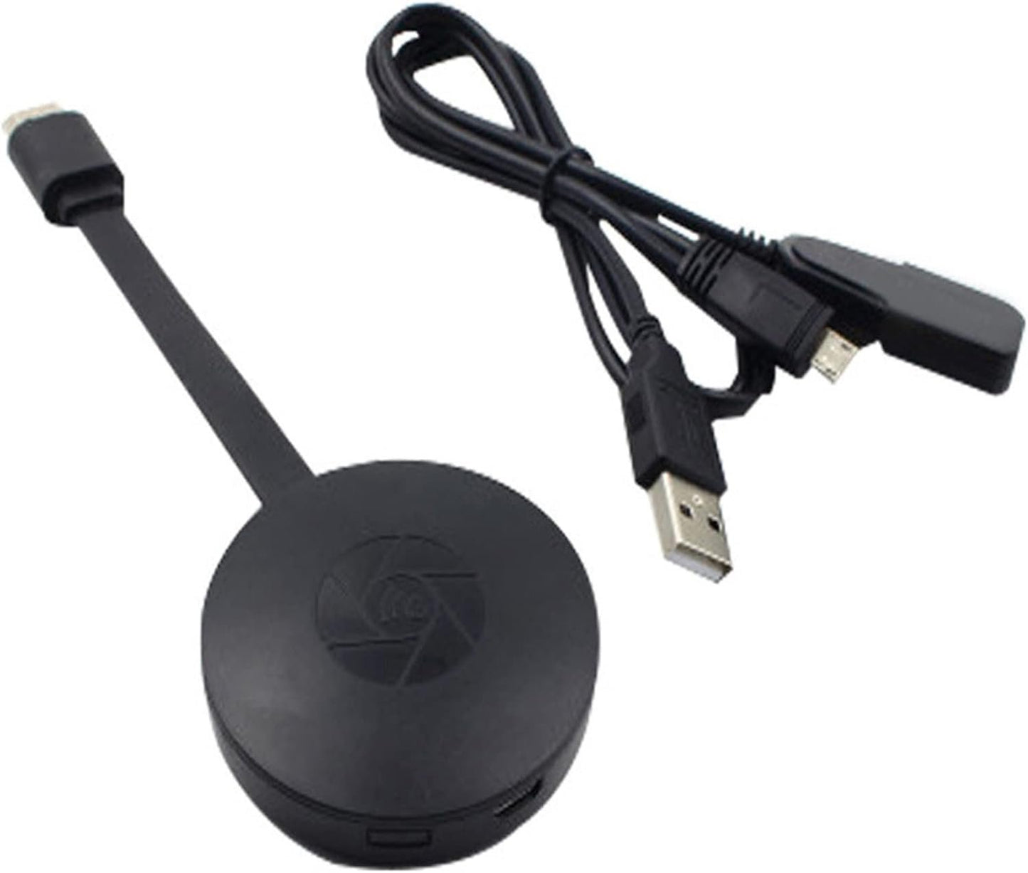 Cordless HDMI Display Dongle Adapter 4K, One Click to Connect, No Delay, No APP Required, Uesd for Laptop PC Smartphone to Streaming Video Audio to HD TV Projector