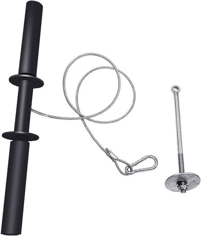 Luwint Wrist and Forearm Roller Blaster, Steel Rope Fitness Arm Exerciser Wrist Trainer Home Gym Accessories