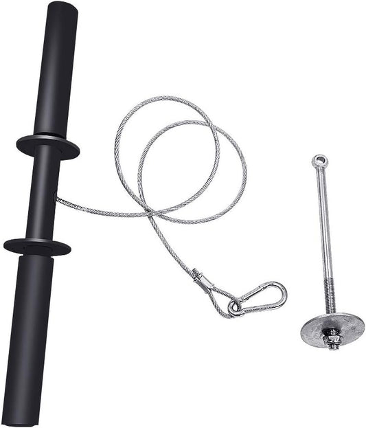 Luwint Wrist and Forearm Roller Blaster, Steel Rope Fitness Arm Exerciser Wrist Trainer Home Gym Accessories