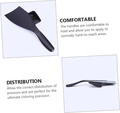 Gogogmee 2 Pcs Hairdressing Straightener Brusher Hair Gel Hair Dye Spatula Accessories Spatula for Brightening AbS Highlighting Edge