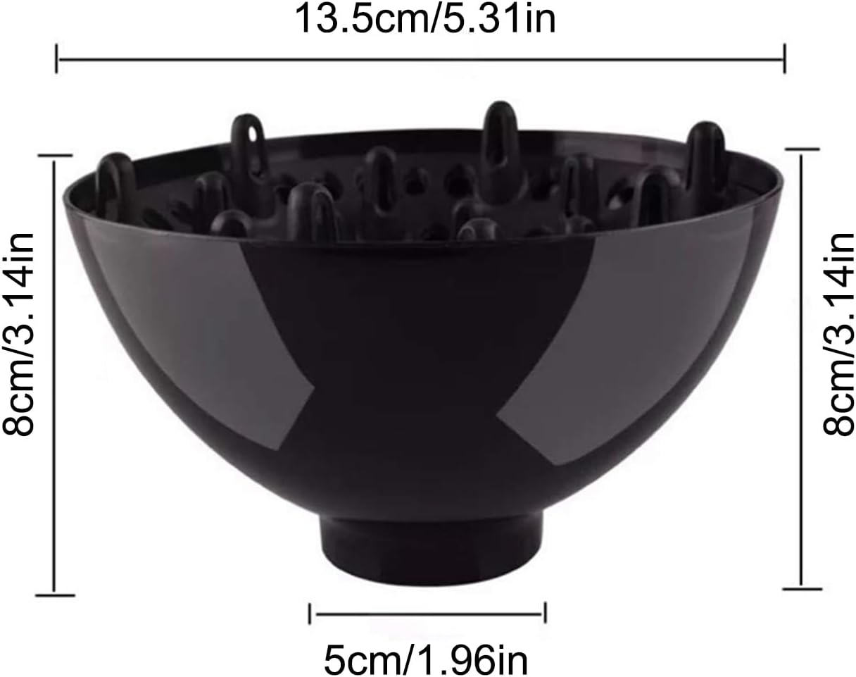 Universal Hair Diffuser Hair Dryer Accessories Suitable for 1.4-2.6 Inch Adjustable Hair Dryer Diffuser Professional Styling Tool Hair Diffuser for Hair