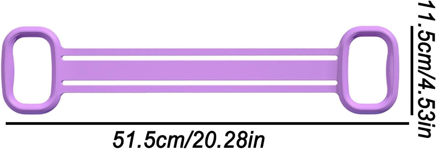 Workout Stretch Bands | Silicone Rope Resistance Stretch Bands | Workout Equipment, Home Gym Accessories, Strength Training for Yoga Pilates