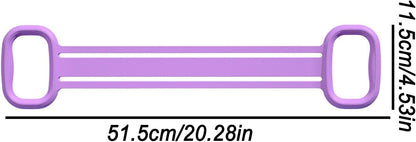 Workout Stretch Bands | Silicone Rope Resistance Stretch Bands | Workout Equipment, Home Gym Accessories, Strength Training for Yoga Pilates