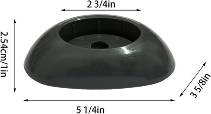 Pool Leg End Caps - Vertical Leg Replacement Frame Parts Cap | Stable Pool Vertical End Cap | Ground Swimming Replacement Parts