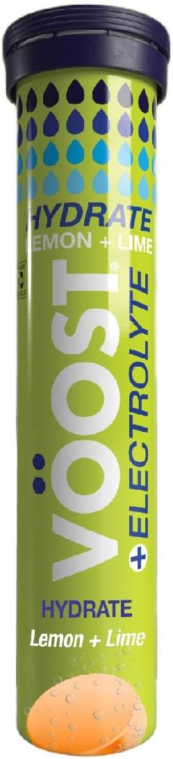 Voost Hydrate Lemon + Lime Effervescent Tablets 20 Pack