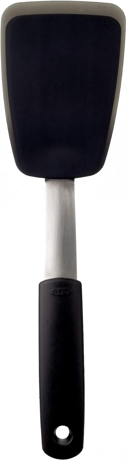 OXO GG 1071536BK Silicone Flex Turner, Black