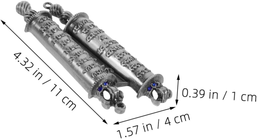 TOPBATHY 2 Set Cancello Sacro Rotolo Decorazione per la benedizione della casa Kit Porta cattolico oggettistica casa Decorazione casa Decorazione mezuzà Arredamento casa Carta