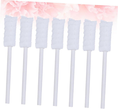 SOPOTUTU 10pcs Gauze Oral Care Cleaning Brushes for Soft Absorbent Safe Mouth Hygiene Tool for Boys White