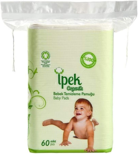 Baby Organic Large Dry Pads%100 Cotton Squares for Baby Care Diapering (Organic 360 Count)
