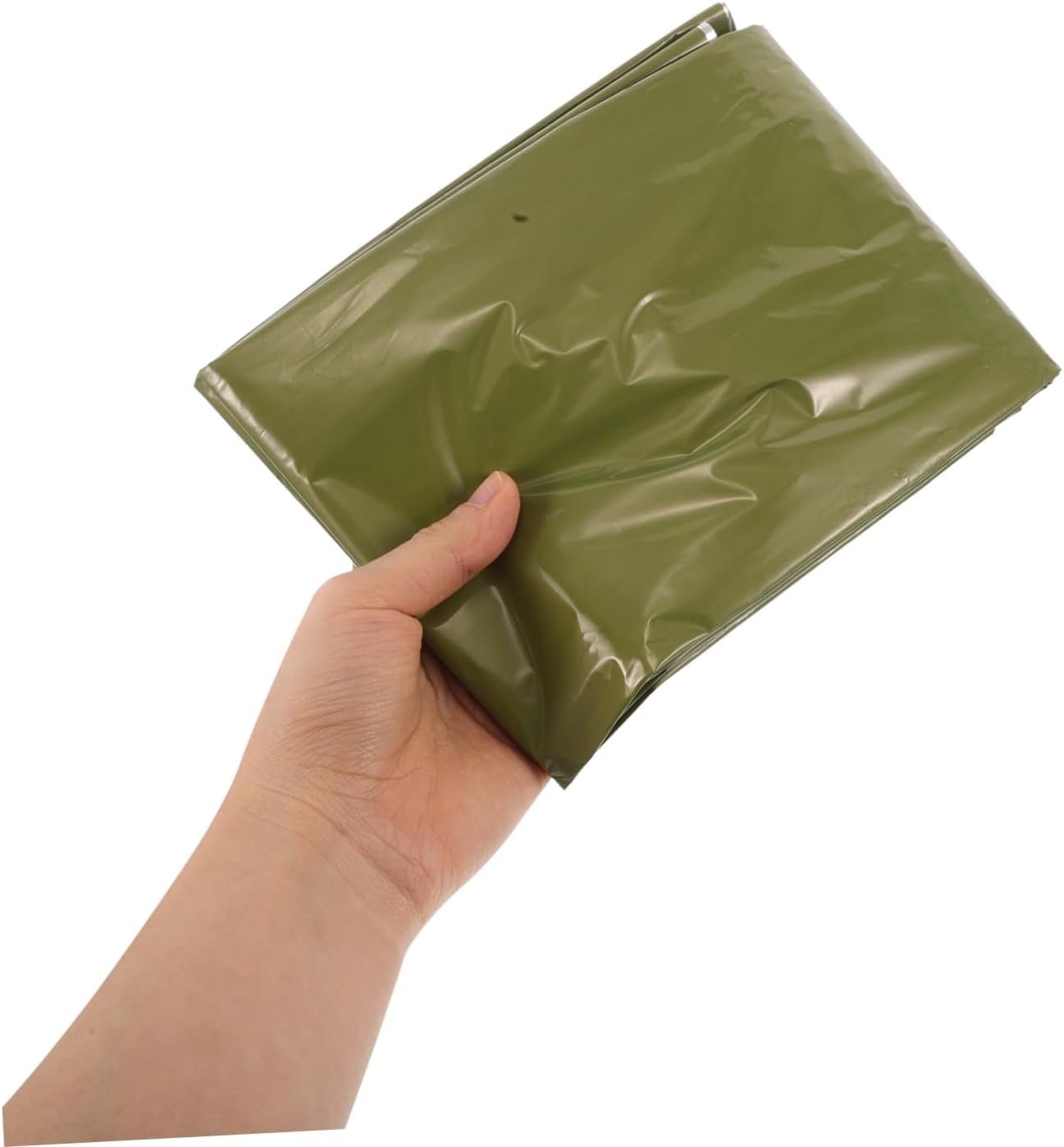 Happyyami 4pcs Survival Blanket Tent Windproof Emergency Tarp Warm Camping Accessory