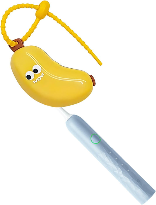 Generico Toothbrush Cover, Portable Protective Case, Compact Banana Design, Hygienic Travel Storage, Fun Cover for Kids, Adults, Outdoor Activities, Vacation, Daily Routines
