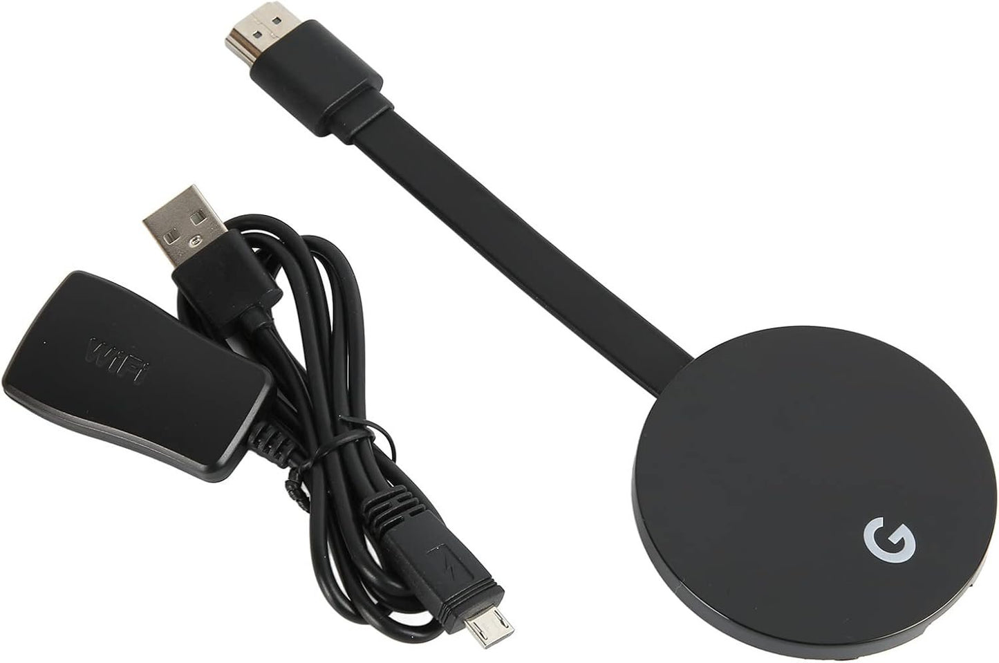 Display Dongle Adapter, HDMI Screen Mirroring HD 1080P 2.4G Display Receiver, No Apps Required for TV Projector Car Monitor