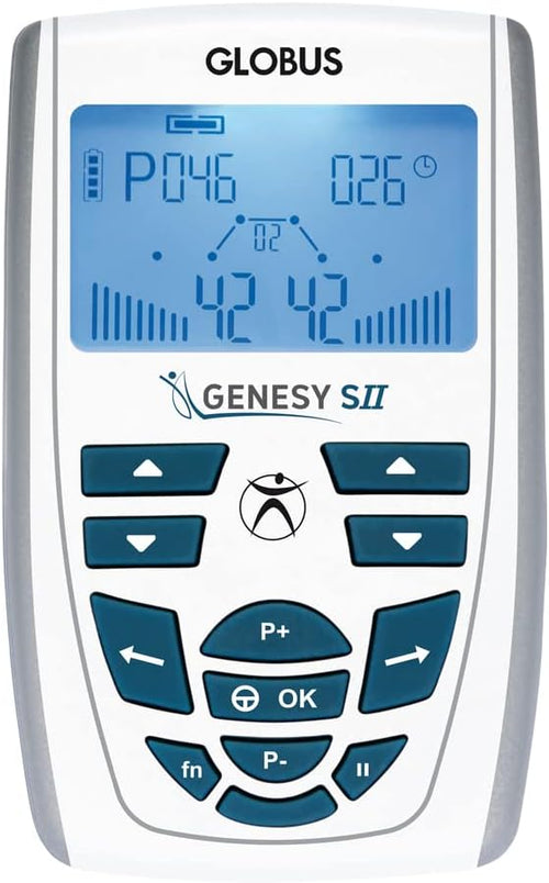 GLOBUS | Genesy S2 2 Channel Electrostimulator, 60 Physiotherapy Programs
