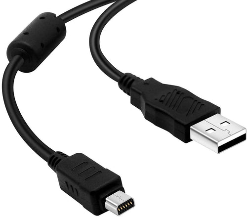 Digital Camera USB Adapter Cable CB-USB5/USB6/USB8 Data Sync Power Supply Charger Cord Compatible With Olympus Digital Cameras
