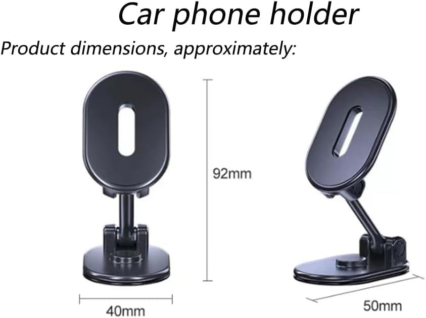 LDJYEONS Car Phone Holder, Magnetic Phone Holder for Car, Universal Car Cradle, Suitable for iPhone Android and Smartphone