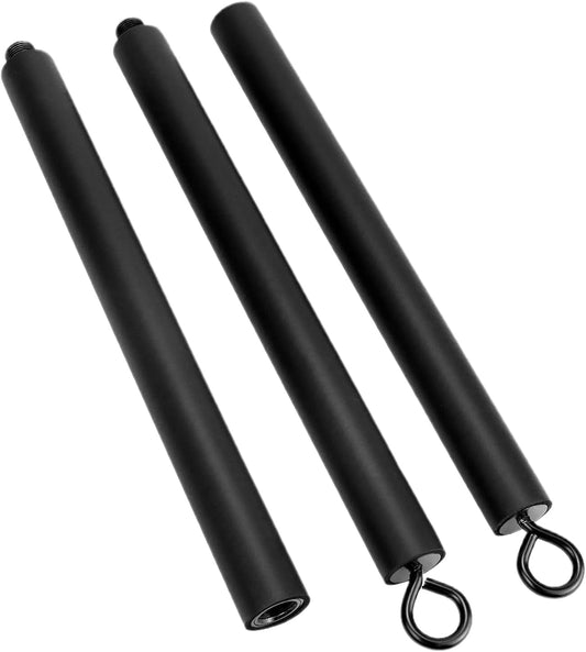 Fitness Bar, Pilates Set, Elastic Strength Trainer Stick, Adjustable Resistance Training Tool, Lightweight with Bands, Portable Gear for Home Camping Outdoor Workout
