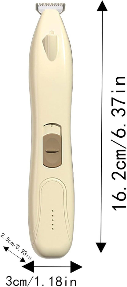 Dog Paw Trimmer For Grooming - Cordless Rechargeable Dog Paw Shaver,Low-Noise Cordless Feet Shaver Shedding Brush Gentle Rechargeable For Kitten Grooming Knotted