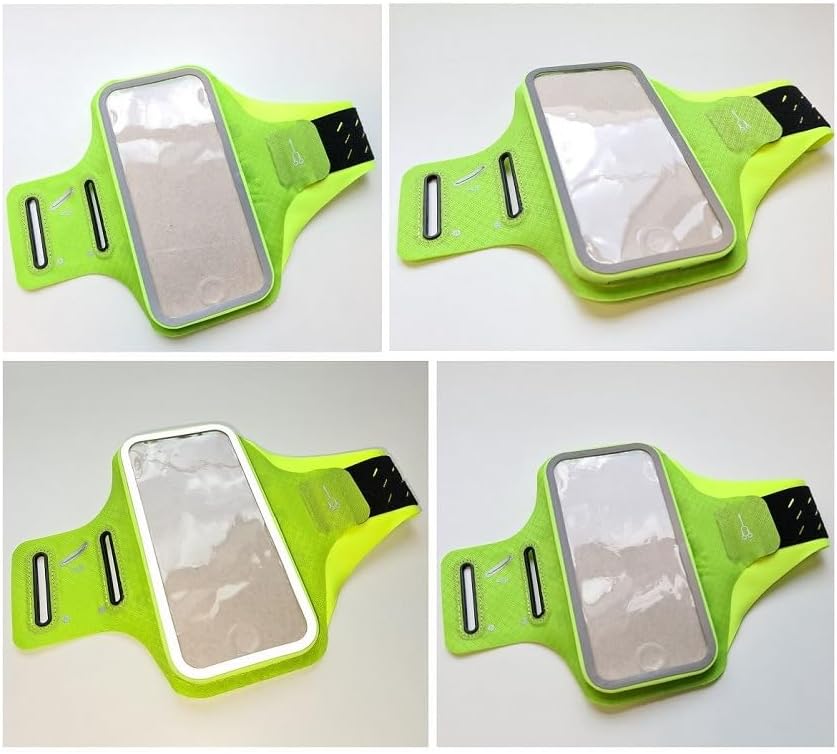 DFV mobile - Copertura Fascia da Braccio Professionale Bracciale in Chinlon-Lycra Sport Correre Fitness Ciclismo per TD Tech P50 (2021) - Turchese
