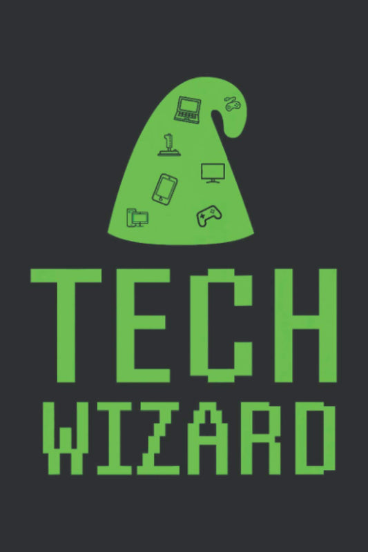 Tech Wizard (Daily Fitness Journal): Tech Gifts, Daily Planner And Fitness Journal