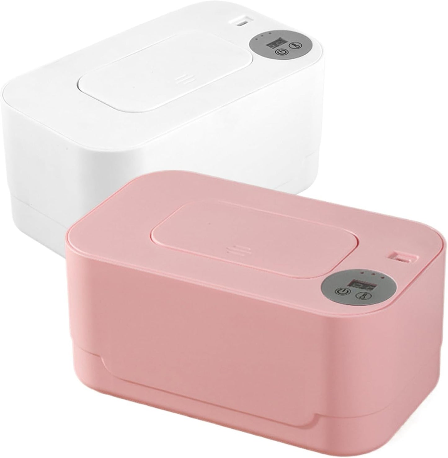 Baby Wipe Warmer Thermostat Diaper Wipe Warmer Adjustable Wipes Warmer USB Heating Wet Wipes Warmer Large Wipe Holder for Baby Nursery Baby Wipe Warmer