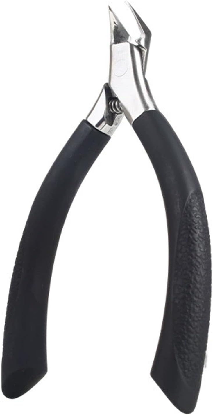 Cuticle Nippers,Thick Toenail Clippers,Toenail Clippers for Ingrown,Precision Toenail Clippers,Ergonomic Finger Nail Clippers for Adults, Seniors, Men and Women