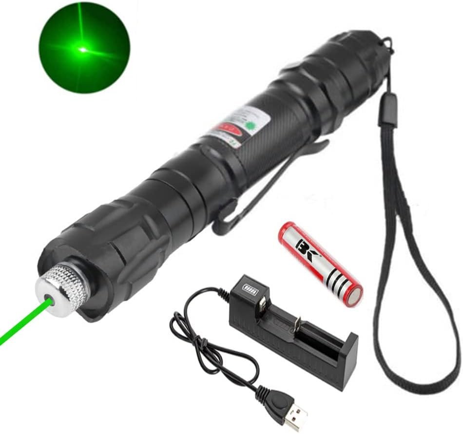 Flashlight with Rechargeable, Long Range Tactical Flashlight for Hunting Camping Hunting Fishing Outdoor Travel