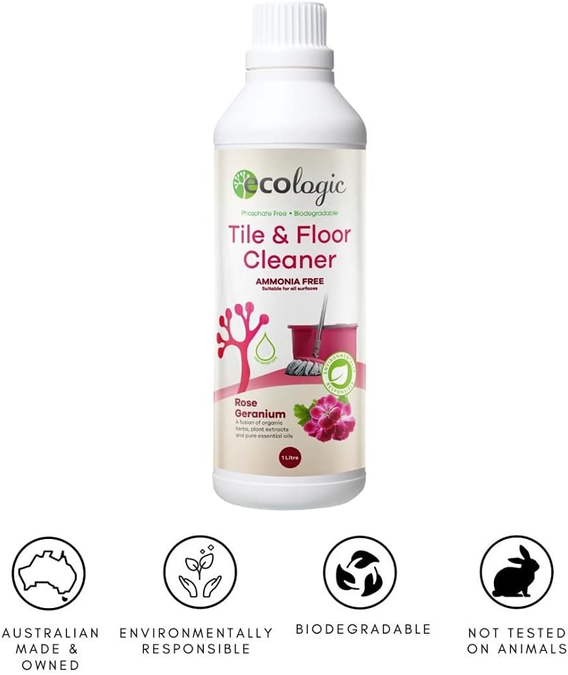 ECOLogic Rose Geranium Tile & Floor Cleaner 1L